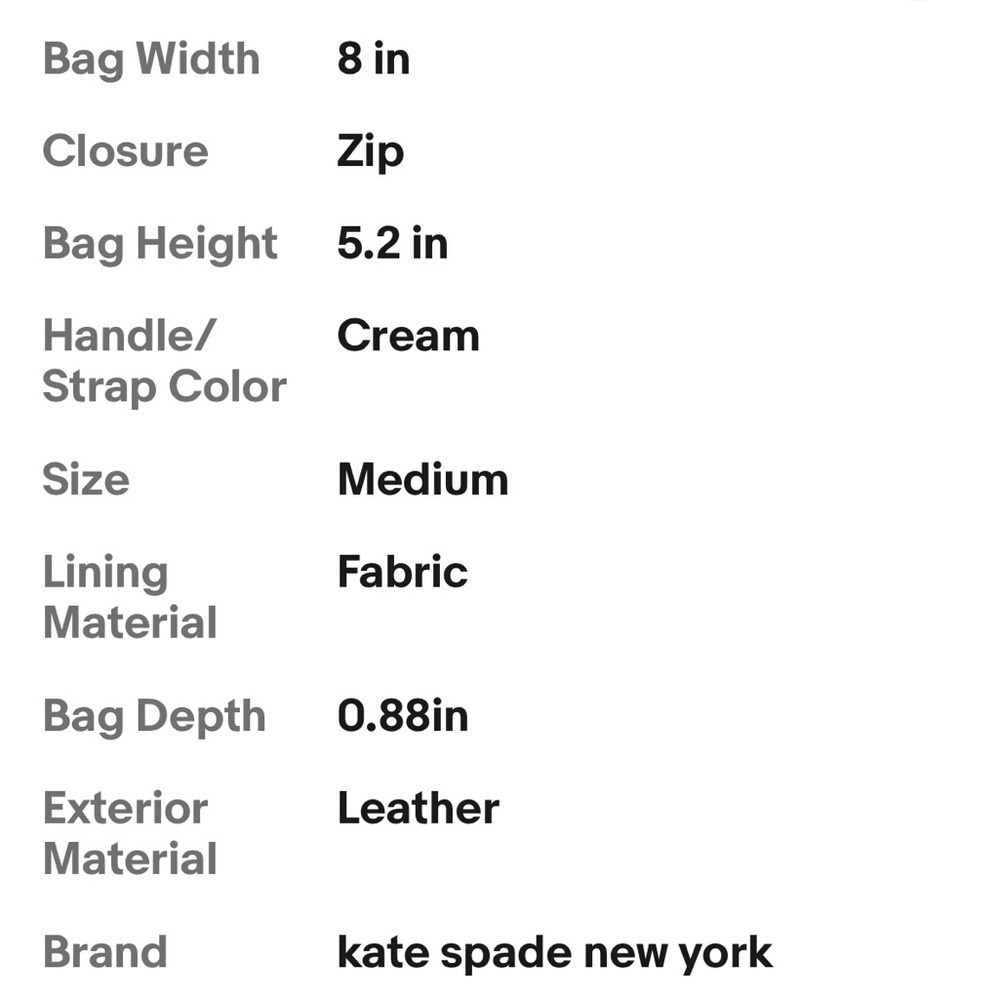Kate spade leather large wristlet cream multi “what a Melon” - Picture 8 of 12
